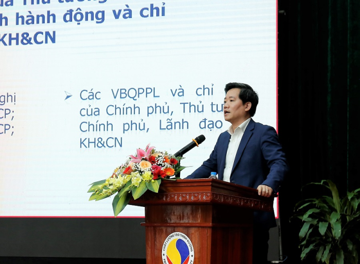 Ông Nguyễn Hoàng Linh - Phó Tổng cục trưởng Tổng cục Tiêu chuẩn Đo lường Chất lượng. Ảnh: MH
